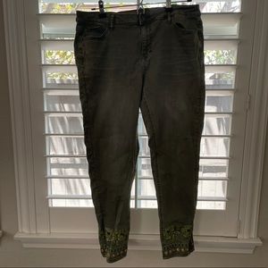 Desigual Gray Denim Jeans size size 46 eur (12-13)